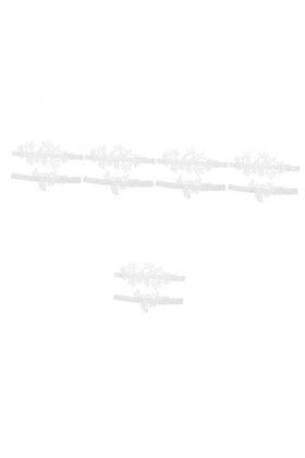 Abaodam 5 Ensembles Anneau De Jarretière Porte-Jarretelles Rouge Strass De Mariage Noeud De Jarretière De Mariage Jarretière 