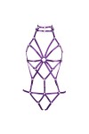 BODYCAGE Soutien-gorge Ajustable Punk Cage à lingerie ensemble Faire la fête Porte-jarretelles Halloween Harnais de corps fem