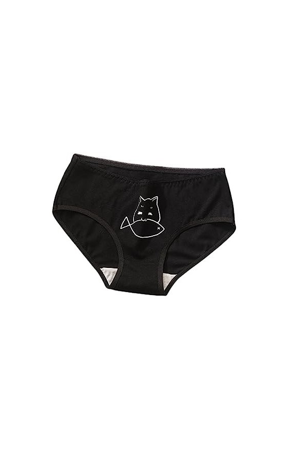 RUDDOG Culotte Femme 3Pcs Robe/Culotte Femme Culotte Mignonne Culotte en Coton pour Femme Culotte Cartton Culotte Culotte Fil