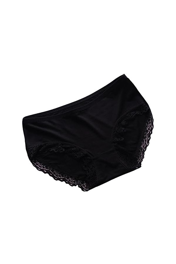 RUDDOG Culotte Femme 3Pc / Culotte De Coton Confortable pour Femmes sous-Vêtements Féminins Moyens Moyens De Grande Taille De