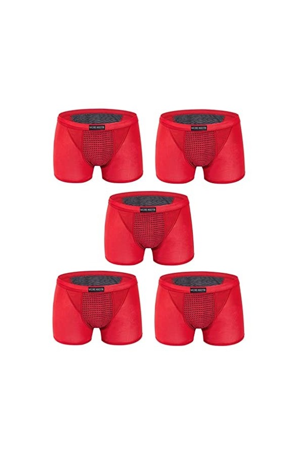 XSION Sous-vêtements Pour Hommes Enlargement Boxer Briefs Culotte Magnétique De Thérapie Pantalon De Soins De Santé Short De 