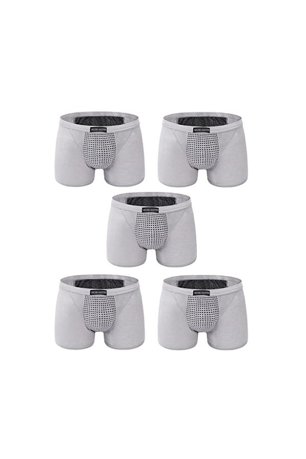 XSION Sous-vêtements Pour Hommes Enlargement Boxer Briefs Culotte Magnétique De Thérapie Pantalon De Soins De Santé Short De 