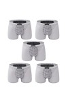 XSION Sous-vêtements Pour Hommes Enlargement Boxer Briefs Culotte Magnétique De Thérapie Pantalon De Soins De Santé Short De 