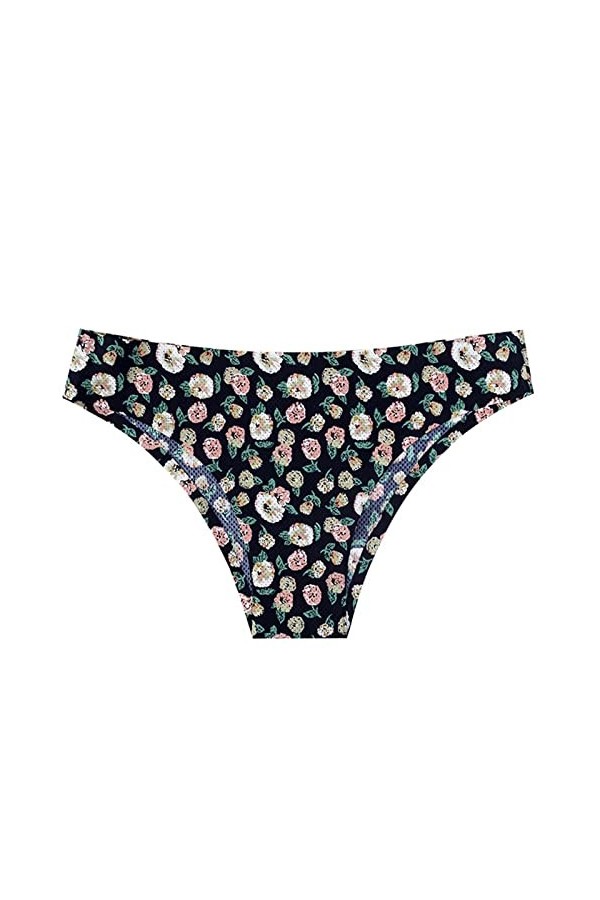 Culottes et Slips Slip Femme Comfort Knickers Rencontrez les femmes Sexy fleurs Lingerie tentation taille basse Sous-VêTement