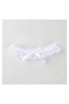 HEIMP Sexy Perles Dentelle Blanche Fleur Perles Mariage jarretière Nuptiale Cuisse Anneau Jambe jarretière Anneau for Femmes/