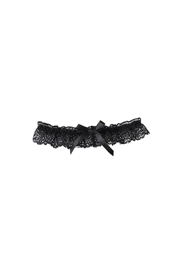 HEIMP Sexy Perles Dentelle Blanche Fleur Perles Mariage jarretière Nuptiale Cuisse Anneau Jambe jarretière Anneau for Femmes/