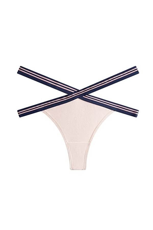 MULANY Femme Slips Rencontrer Les Femmes Sexy Croix Ceinture Culotte Taille Basse G String String sous-vêtements Femme évider