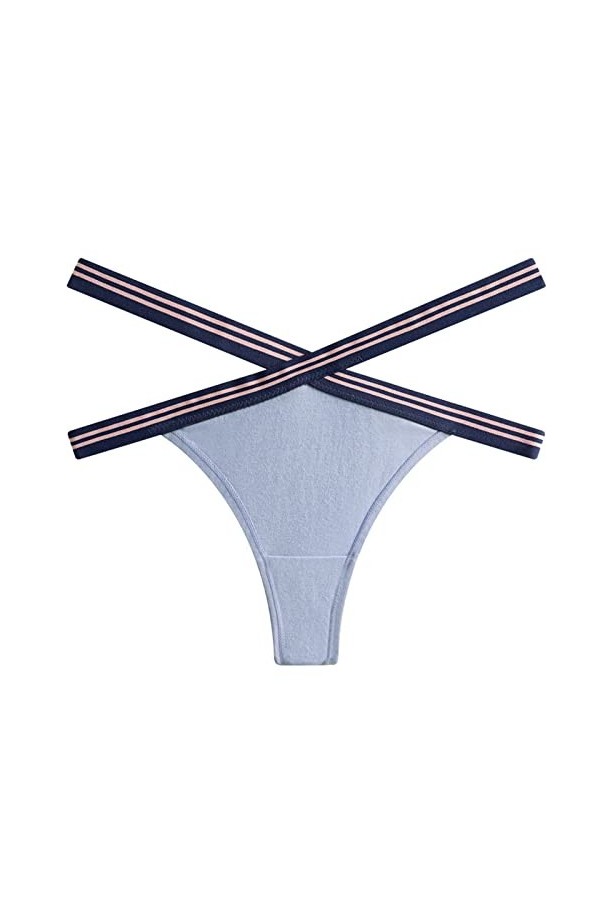 MULANY Femme Slips Rencontrer Les Femmes Sexy Croix Ceinture Culotte Taille Basse G String String sous-vêtements Femme évider