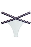 MULANY Femme Slips Rencontrer Les Femmes Sexy Croix Ceinture Culotte Taille Basse G String String sous-vêtements Femme évider