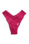 Sous-vêtements en dentelle pour femme, sous-vêtements confortables string grandes tailles hipster lingerie de charme string o
