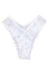 Sous-vêtements en dentelle pour femme, sous-vêtements confortables string grandes tailles hipster lingerie de charme string o