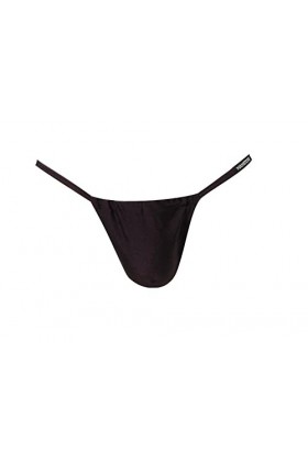 MANstore String de Bain Homme Noir L