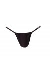 MANstore String de Bain Homme Noir L