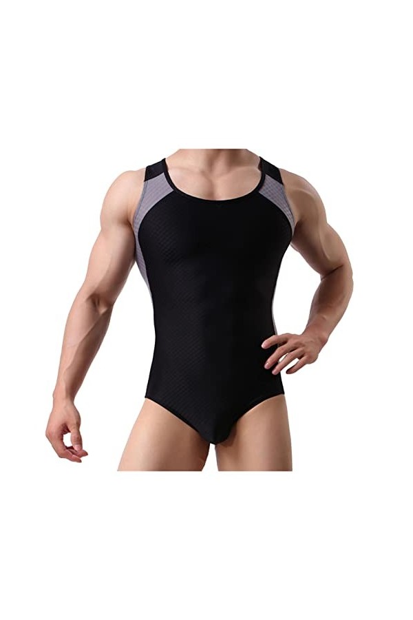 Wrestling Hommes Singlet Leotard Body Body G-String Stress Singletling Singulet Sexy Sexy Menseurs Slim Fitness Jumpsuit Jump
