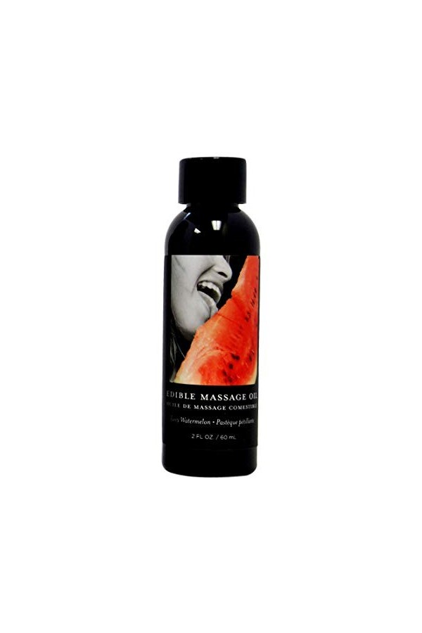 Earthly Body Edible Massage Oil - 2 oz Watermelon