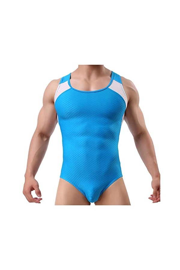 Wrestling Hommes Singlet Leotard Body Body G-String Stress Singletling Singulet Sexy Sexy Menseurs Slim Fitness Jumpsuit Jump