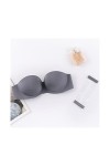 PBLCYUT Femmes Sexy Bra Bra Invisible Push Up Bralette Lingerie Underwear Solide sans soudis Color : Blue, Cup Size : B 