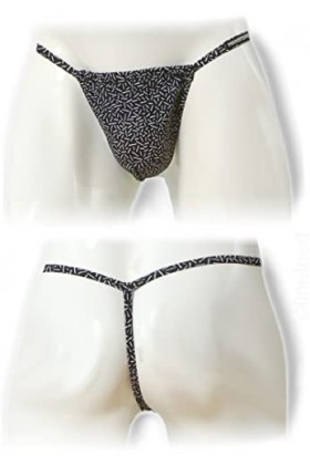MANstore String de Bain Homme Noir S