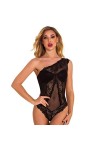 WDZOWU Lingerie Et Vêtements Sexy Femmes Sexy Lingerie Pyjamas Élastique Dentelle Costumes À Manches Longues,Kaki,XL