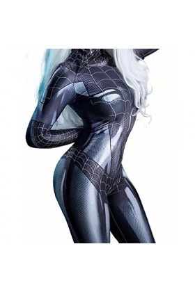 Adorling Costume daraignée Sexy de Super-HÉRos Pour Femme - Costume dHalloween Costumes Sexy Femme Cosplay