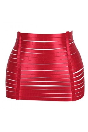 Body Harnais de Corps Femme Jupe Cage à Lingerie Ceinture Punk Sangle de Jambe Noël Taille Ajustable Gothique Festival Rave 