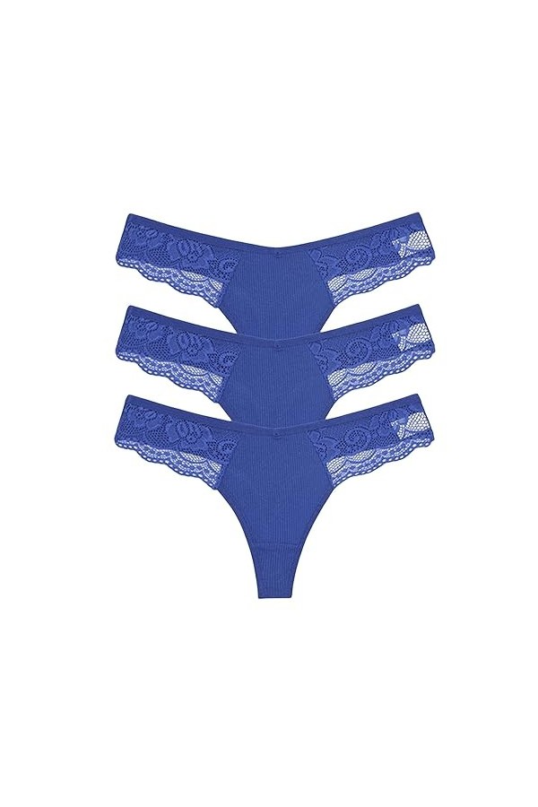 LLaviD Culotte Femme Femmes Coton Culotte sous-vêtements G G-String String Lingerie Femelle Confortable-Set 19-s