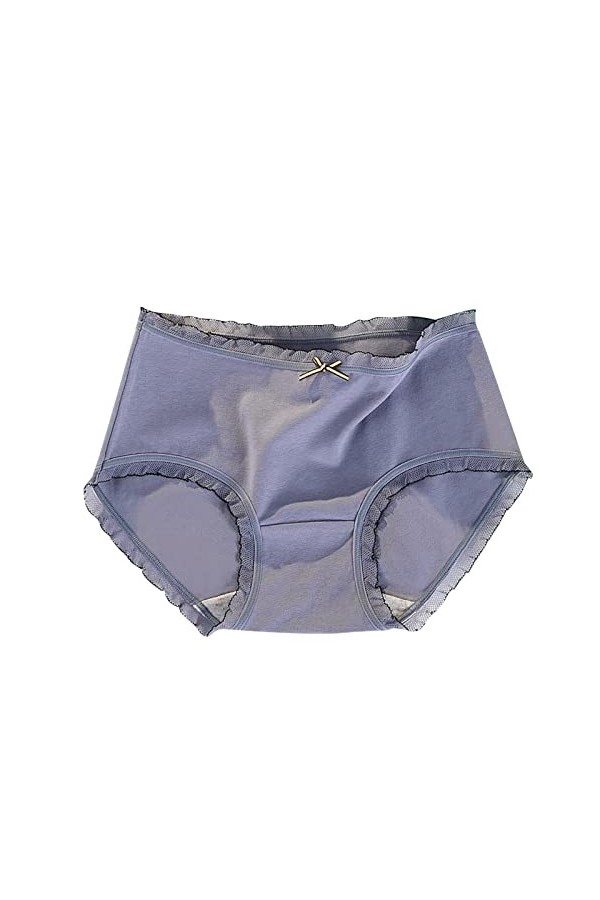 Sous-vêtements en dentelle pour femme, bikini hipster, sous-vêtements, culottes, culottes douces et respirantes, string ouver