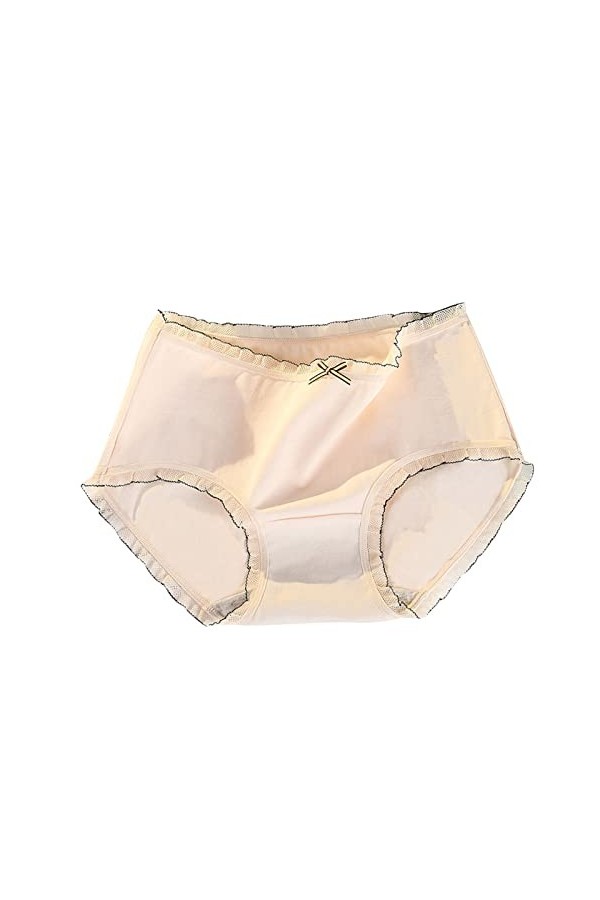 Sous-vêtements en dentelle pour femme, bikini hipster, sous-vêtements, culottes, culottes douces et respirantes, string ouver