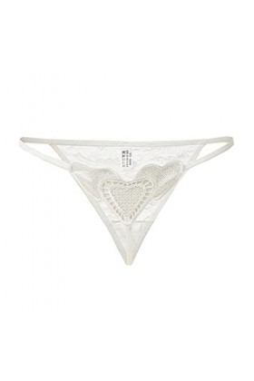 Culotte ouverte pour femme - Respirant - Non visible - Taille haute - Sous-vêtements - String ouvert - Taille V - Sous-vêteme