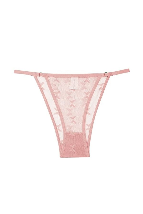 MULANY Femme Slips Perspective Sexy Dentelle briefes Femmes Culotte Basse-Taille Folle sous-Pant S-XL Color : White, Size : 