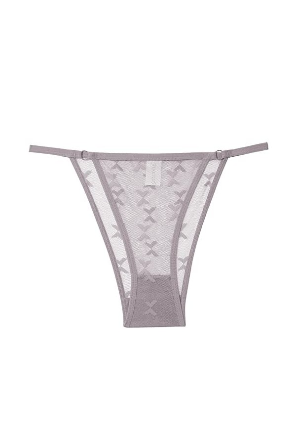 MULANY Femme Slips Perspective Sexy Dentelle briefes Femmes Culotte Basse-Taille Folle sous-Pant S-XL Color : White, Size : 