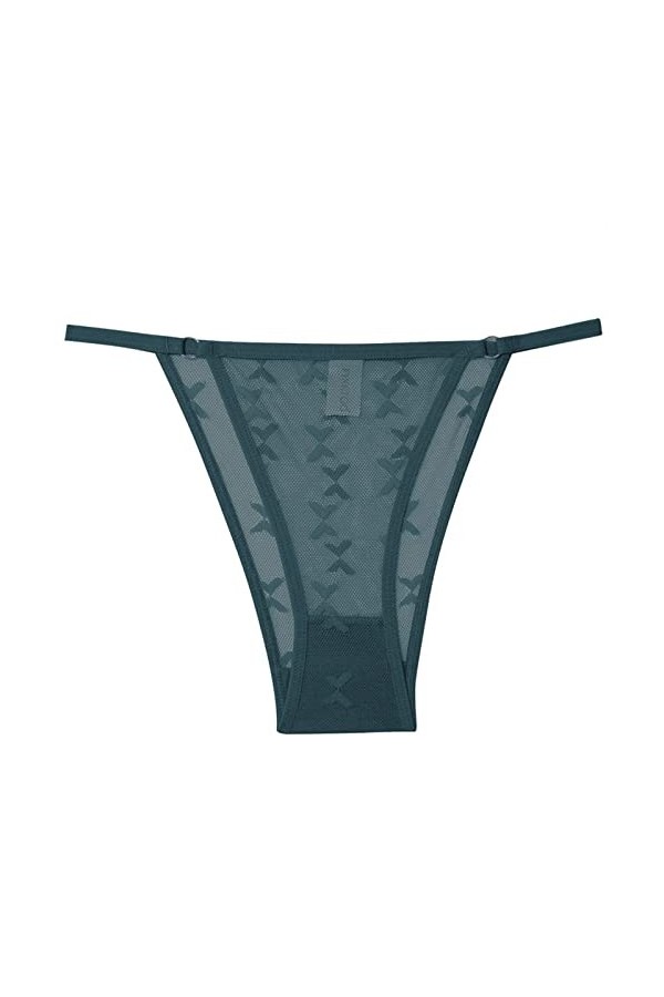 MULANY Femme Slips Perspective Sexy Dentelle briefes Femmes Culotte Basse-Taille Folle sous-Pant S-XL Color : White, Size : 