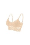PBLCYUT Fashion Women Bralette Bra Tops Femme Sobie de Dentelle en Dentelle enveloppe de Poitrine Bras de sous-vêtements Col