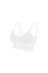 PBLCYUT Fashion Women Bralette Bra Tops Femme Sobie de Dentelle en Dentelle enveloppe de Poitrine Bras de sous-vêtements Col