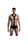 WRAZA Ensemble de Jeux Rôle pour Hommes Ensembles Érotiques pour Adultes Voir À Travers Les Vêtements Masculins Combinaison d