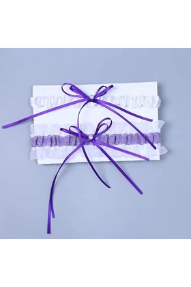 Jarretière de mariée élastiquée, accessoires de robes de mariée, jarretière en dentelle for dames, accessoires de mariage nup