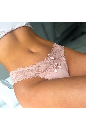 MULANY Femme Slips Rencontrez Les Femmes Sexy Culotte en Dentelle Taille Basse sous-vêtements String Femme G String Respirant