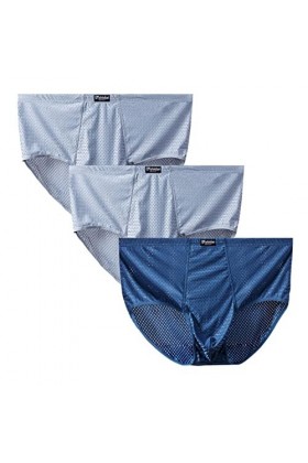 SARGE Les Slips pour Hommes 10XL-3XL 3PCS / lot Mesh sont légers, durables et Respirants