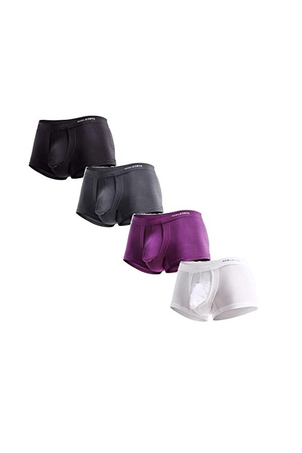 sous-vêtements Sexy pour Hommes Boxer Slips Respirante Robe Sexy Homme Coquine Hot Les hommes respirent des sous-vêtements sé