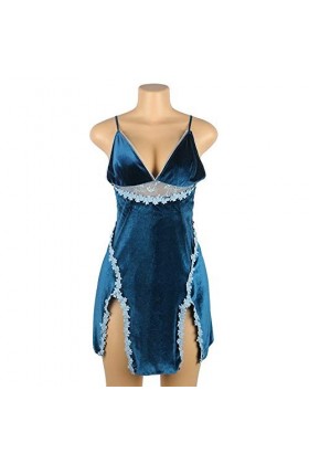 Lingerie Sexy, Pyjama, Pyjama de Dentelle, Tissu d Big Pyjamas, Usure de la Maison, Jupe à suspendrier de Velours, Costume à 