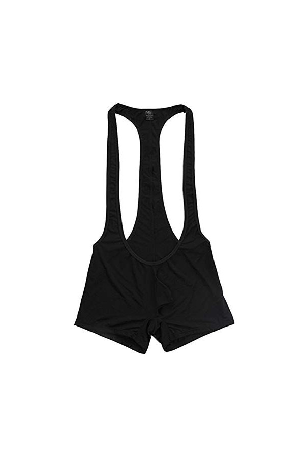 JUN-STORE Senmiao-Vêtements Lingerie Lingerie Mens sous-vêtement Soule Jockstrap Soft Freestyle Softling Singlet Singlet Hom