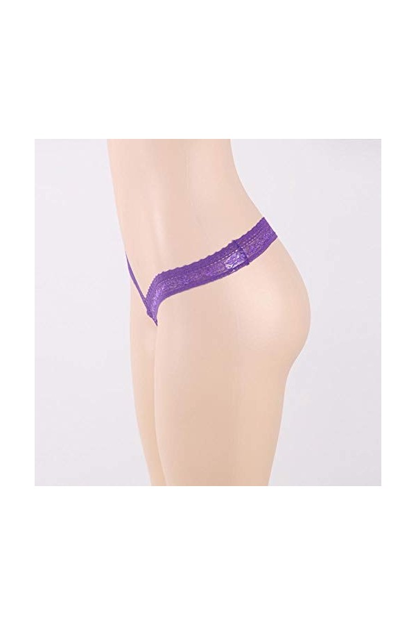 GWSFQ Lingerie Sexy pour Les Femmeslingerie Sculptante Femme Dentelle Sexy Tongs Femmes V Culottes Sexy String String Plus La