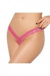 GWSFQ Lingerie Sexy pour Les Femmes Noëlvêtements Femme Dentelle Sexy Tongs Femmes V Culottes Sexy String String Plus La Tail