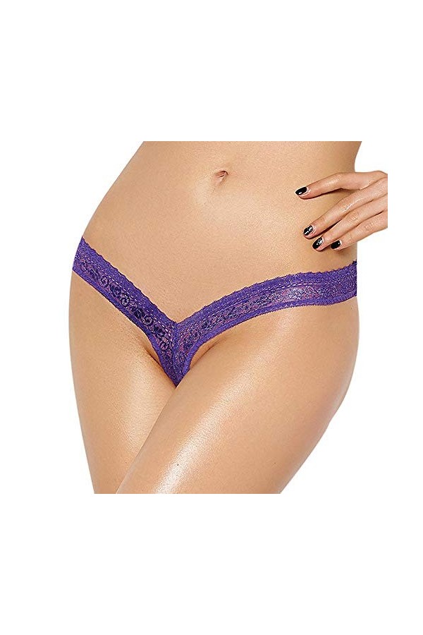 GWSFQ Lingerie Sexy pour Les Femmes Coquine Plusensembles De Pyjama Femme Dentelle Sexy Tongs Femmes V Culottes Sexy String S