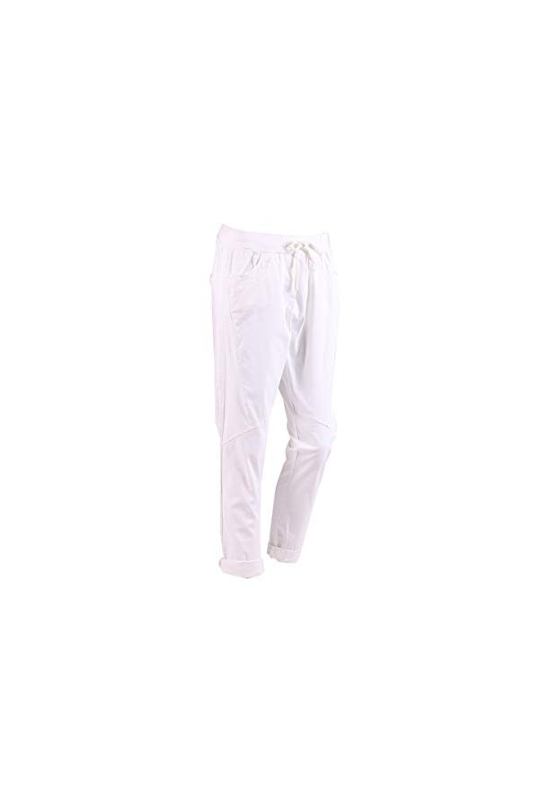 Addictive Pantalon de jogging en coton denim lavable à froid - Blanc - 44