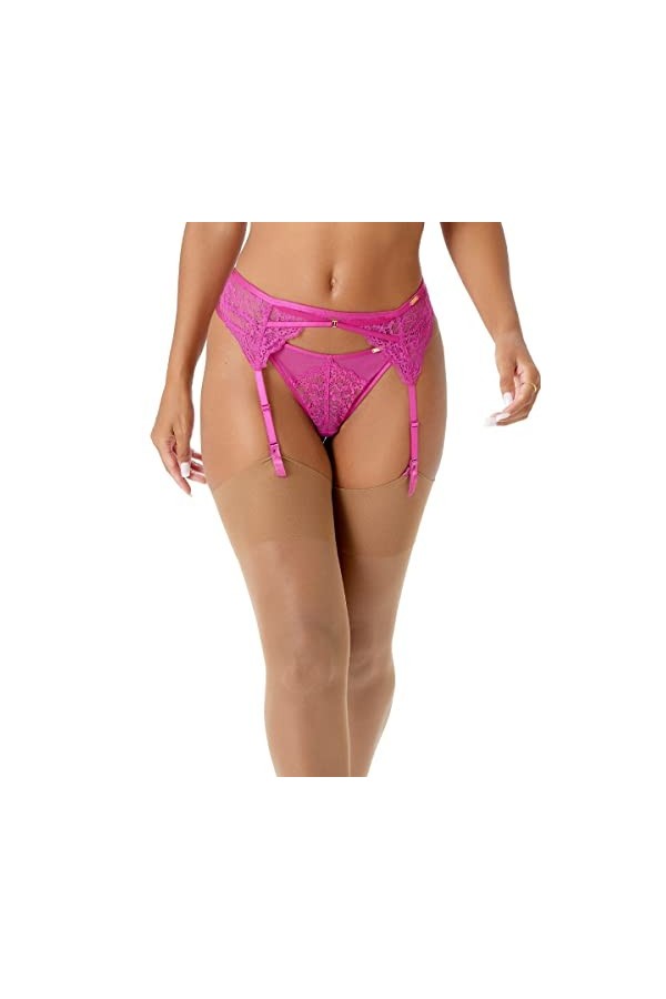 Gossard Porte-Jarretelles Suspense Bretelles, Fuchsia, L Femme