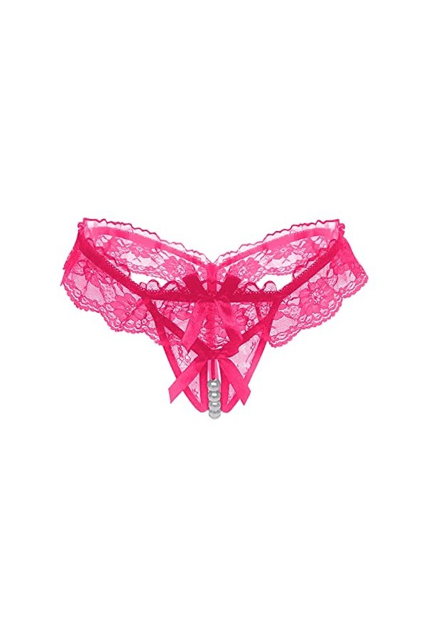 Culottes sexy en dentelle pour femme - Sous-vêtements sans couture - Hipster Tangas - Culotte respirante - String string - Cu