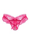 Culottes sexy en dentelle pour femme - Sous-vêtements sans couture - Hipster Tangas - Culotte respirante - String string - Cu