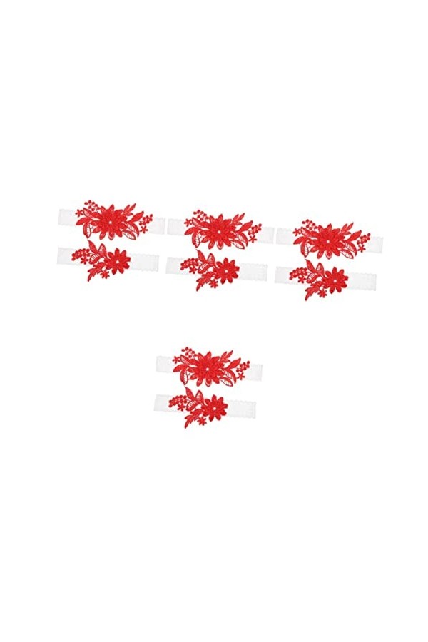 Abaodam 4 Ensembles Anneau De Jambe Jarretière De Jambe De Mariage Jarretière De Mariée Jarretière De Mariage Jarretières De 