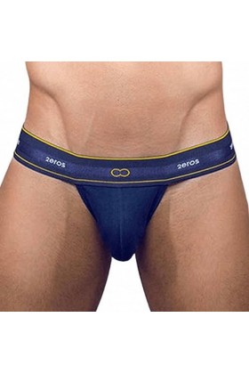 2Eros Adonis Jockstrap Underwear Navy Cuissard, Bleu Marine, XL Mixte